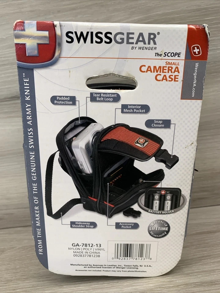 Estuche para cámara SLR Swiss Gear by Wenger The Scope de nailon con correa GA-7812-13 nuevo Foto 3 de 4