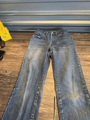 Vintage Levis Jeans Women 5 Blue Denim Wash'em Hot Tag Button Fly 26501 0116 80s