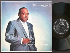 COUNT BASIE King Of Swing LP CLEF RECORDS MGC 724 US '56 DG MONO JAZZ Thad Jones