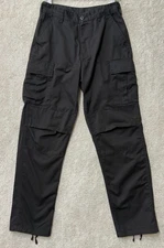 Rothco BDU Cargo Pants Men's Small Black Military Utility Workwear Pockets