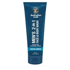 Australian Gold Men's 2-In-1 Face & Body Wash - 250 ml