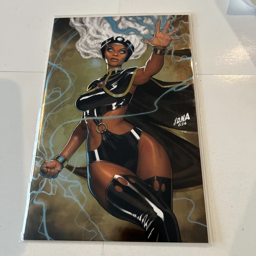 STORM #1 * DAVID NAKAYAMA EXCLUSIVE NYCC FOIL VIRGIN VARIANT LX-MEN 🔥🔥🔥