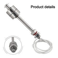 Interrupteur à flotteur vertical facile à utiliser 100 mm capteur de niveau d'