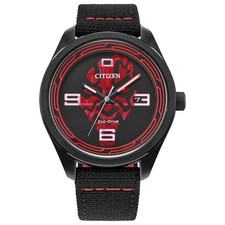Citizen Men's Star Wars Parks Date Window Black Eco-Drive Watch 42MM AW5006-01W