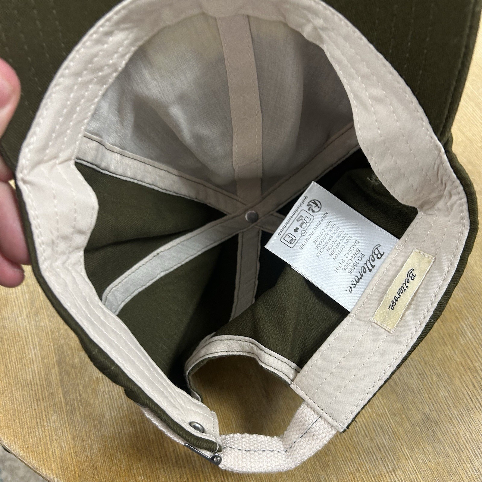 Bellerose Dace Hat Adjustable Strap Baseball Cap … - image 13