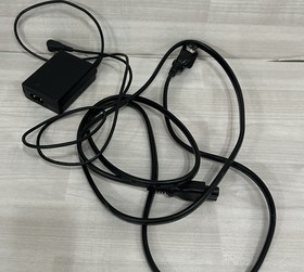 Sony PSP 3001 Black With OEM AC Adapter & Charger ! Tested Works! NO BATTERY