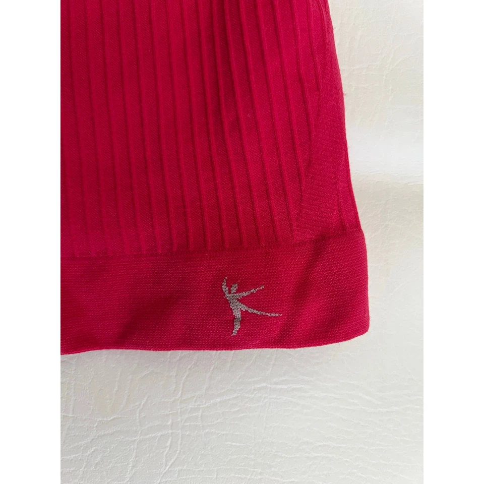 Danskin теперь ретро яркий розовый майка размер маленький Y2K 90-х слоев - Изображение 3 из 4