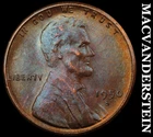 1950-S Lincoln Wheat Cent - Choice Gem Brilliant Unc  Color  No Reserve  #G7909