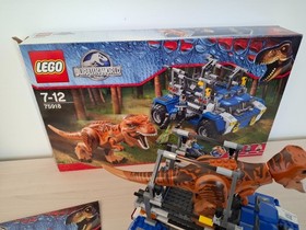 Genuine Lego Set No. 75916 Jurassic World T-Rex Chase T-Rex Tracker + OBA + MIB