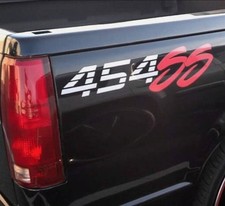 2 454 Ss Chevy Truck 4x4 Off Road Silverado 1500 Sticker Vinyl Decal Red