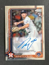 Shay Whitcomb 2025 Topps Chrome MLB RC Autograph #RA-SW
