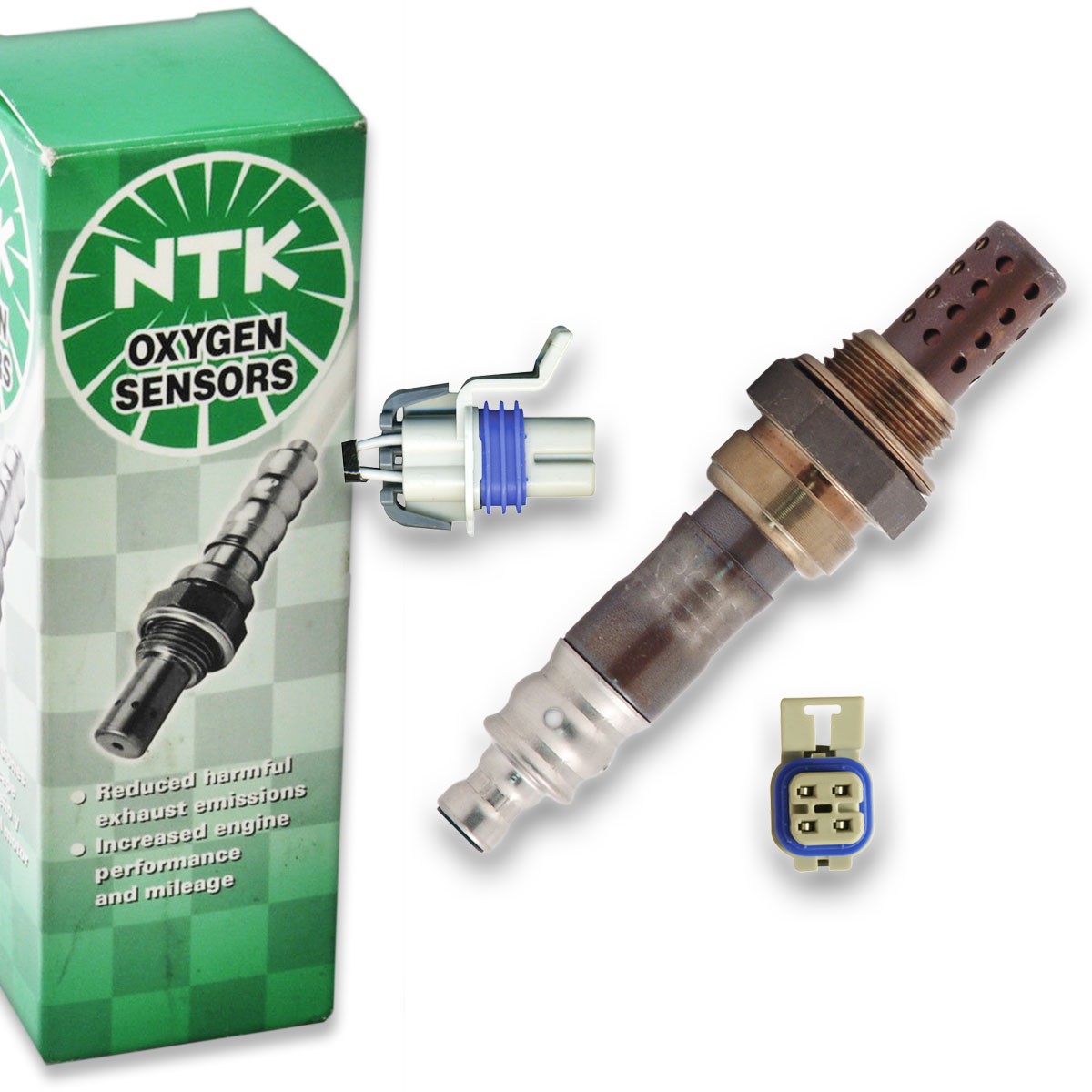 NGK NTK Downstream Right O2 Oxygen Sensor for 2004-2007 Chevrolet Malibu sn
