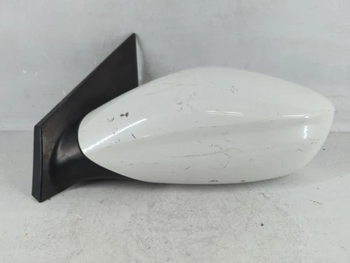 2011-2014 Hyundai Sonata Driver Left Side View Power Door Mirror White PPD41