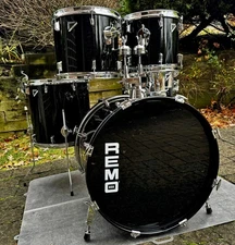 Vintage 1994 Remo Bravo Drum Set