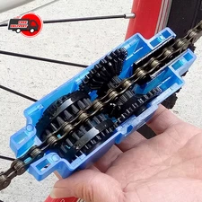 Precision Bicycle Cleaning Brush Tool,Including Bike Chain Scrubber Bruse