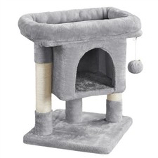 59cm Small Cat Tree Tower Basic Cat Condo Cat Tree w/ Perches Scratching Posts