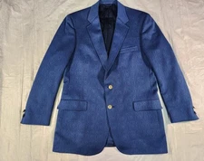 Vintage UNITED AIRLINES HAWAIIAN OPEN GOLF Jacket Blazer Hart Sandwich Isles 44L