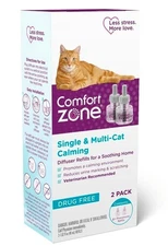 Comfort Zone Single & Multi Cat Calming Refills 2 pack