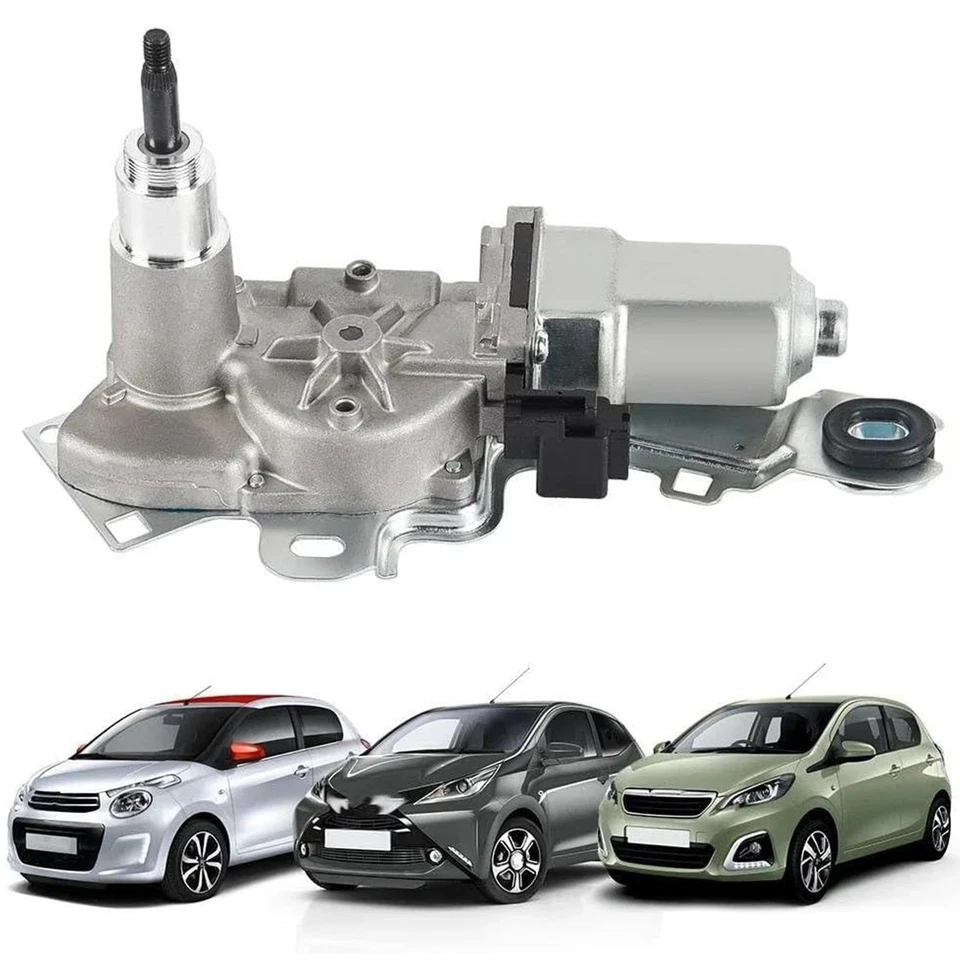 Moteur Essuie Glace ARRIERE pour CITROEN C1 PEUGEOT 108 TOYOTA AYGO B000797280 - Photo 3/4