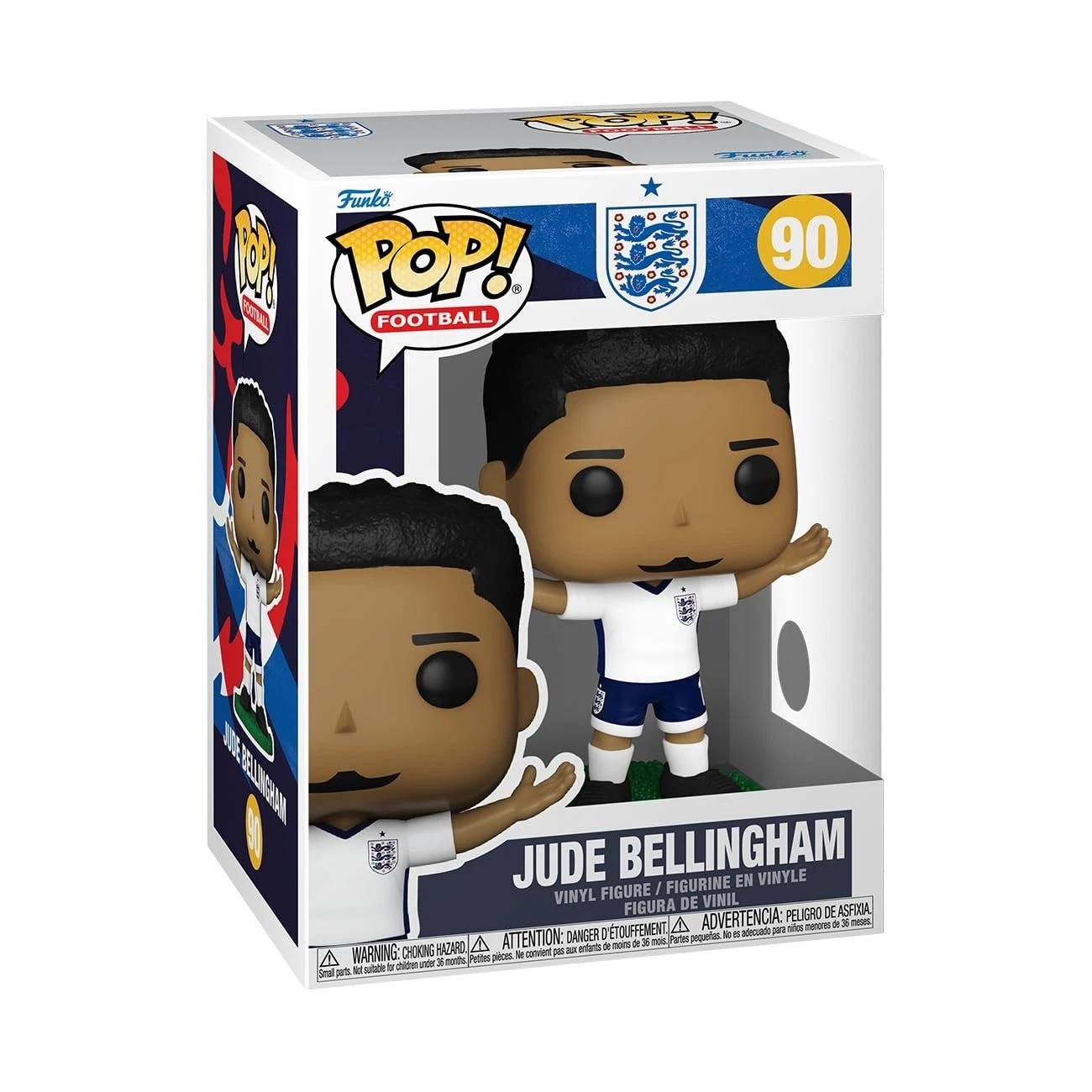 Football England Jude Bellingham Collectible Vinyl Figure