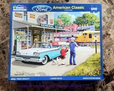 WHITE MOUNTAIN 1000 Piece Jigsaw Puzzle FORD - AMERICAN CLASSIC Kevin Walsh