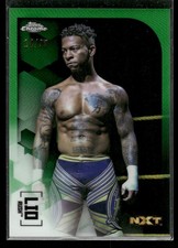 2020 Topps Chrome WWE Lio Rush #86 Green Refractor /99