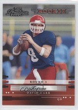 2002 Playoff Prestige Rookie David Carr #151 0q6