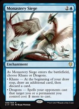 Monastery Siege - Medium Play MTG Commander 2017