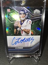 2024 NFL Topps Chrome Black CJ Stroud Auto /99