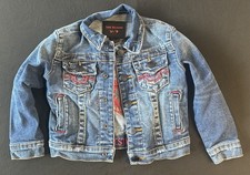 Manchester United True Religion Collection - denim jean jacket - Toddler 2T