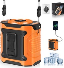 Portable Waist Clip on Fan Hanging Cooling Fan USB Rechargeable Power Bank Fan