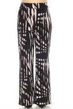 Joseph Ribkoff Tropical Print Wide Leg Pants Size 8 UK 10 