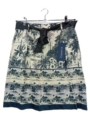 ATELIER GARDEUR High Waist Rock Damen Rock Gr. DE 38 schwarz-anthrazit-hellbeige