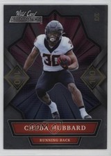 2021 Wild Card Alumination 100 Stripe 3/3 Chuba Hubbard #ABC-24 1cx3