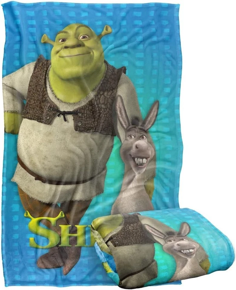 Shrek Pals Officially Licensed Fleece Blanket - Image 3 of 4