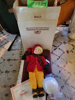 Vintage Ashton Drake Porcelain Doll  Bradley  Winterfest Collection  1992...