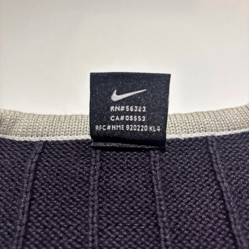 Vintage Nike Tennis Cottone Vest Sweater Jumper 00s y2k Size L - Image 3 of 4