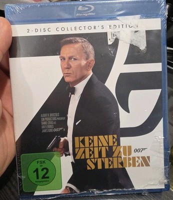 James Bond 007 Keine Zeit zu Sterben 2-Disc Collector s Edition Blu-ray OVP
