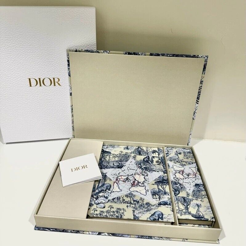 Dior Gift Set Notebook & Pencils Limited Edition Around The World