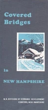 1971 Covered Bridges In New Hampshire Promotional Brochure