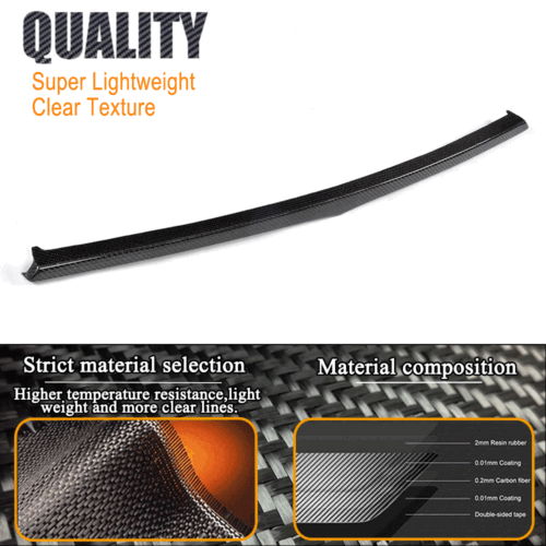 For Maserati Levante Carbon Vorderseite Grill Dekoration Streifen Refit Turning - Picture 8 of 12