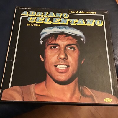 adriano celentano 58 successi 4 LP Box  Gut Erhalten