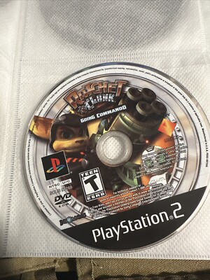 Ratchet & Clank: Going Commando - PlayStation 2 - PS2 - Disc Only - Tested