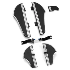 Defiance Driver passenger Floorboards kits For Harley Touring electra glide fltr