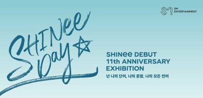 SHINee DAY DEBUT 11th ANNIVERSARY EXHIBITION OFFICIAL GOODS T