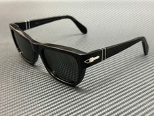 PERSOL PO0091S 95 58 Black Green Polarized 56 mm Sunglasses