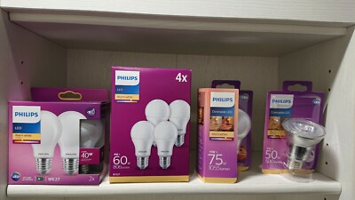 LED - Leuchtmittel der Marke Philips; E27