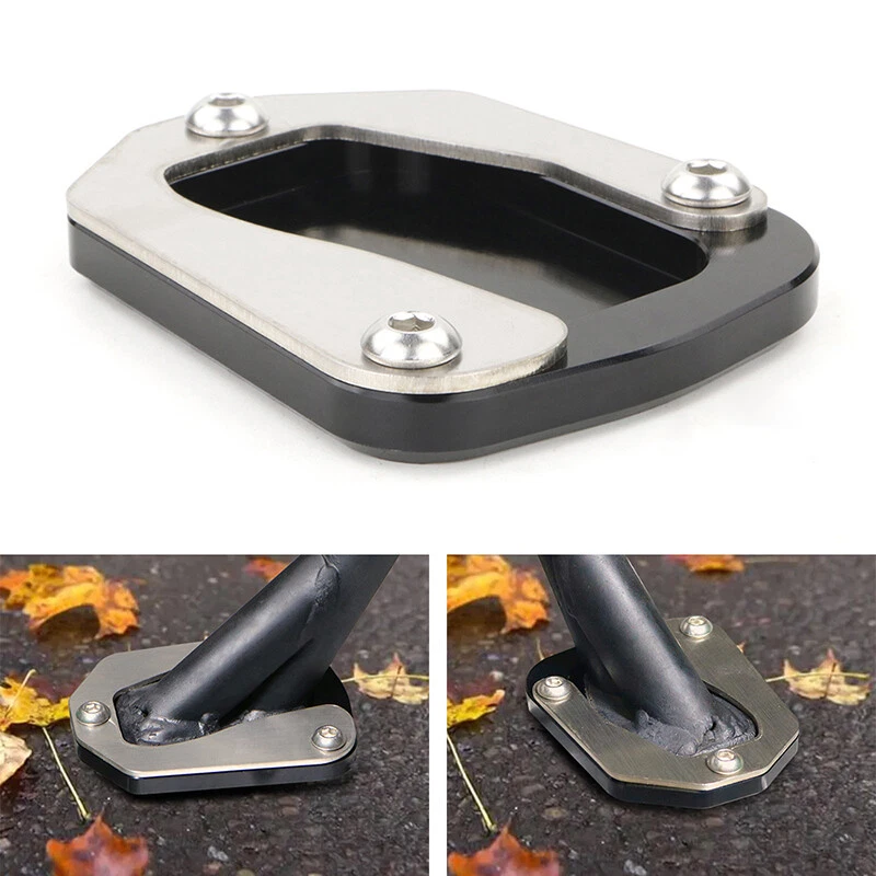 BTWSRX Kick-Pad Motorrad Kickstand Pad Seitenständer Fußplatte Für Suzuki GSX650F GSX 650F 650 F 2008-2012 Verlängerungsfußpolster Stützplatte Verlängerung(Schwarz,X-1 BTWSRX Kick-Pad Motorrad Kickstand Pad Seitenständer Fußplatte Für Suzuki GSX650F GSX 650F 650 F 2008-2012 Verlängerungsfußpolster Stützplatte Verlängerung(Schwarz,X-1