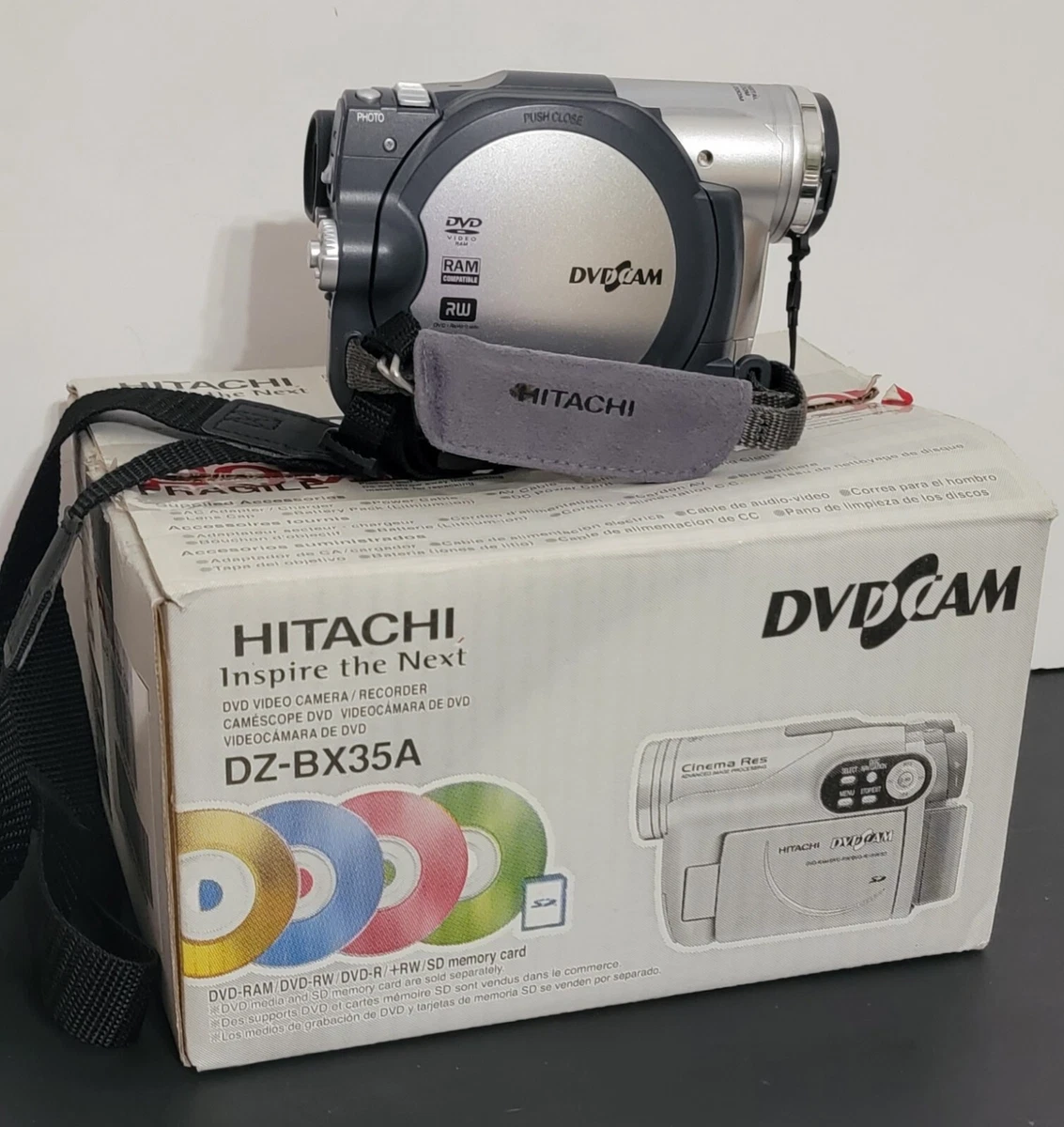 HITACHI DZ-MV780S DVDビデオカメラ HITACHI DVDカム WOOO DZ-MV780S