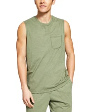 Sun + Stone Men's Sun Washed Knit Pajama Tank Top